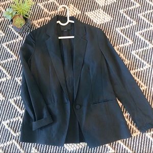 A. WANG Pleated Black Blazer